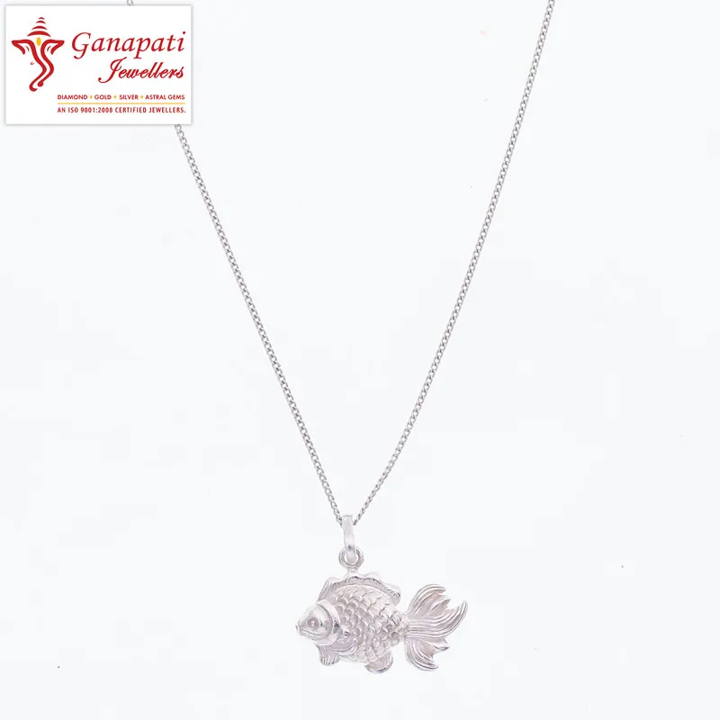 Silver Fish Pendant
