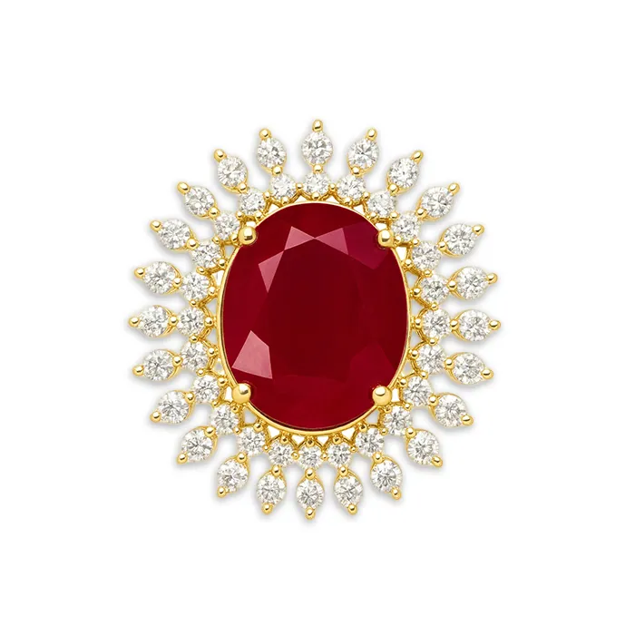 Ruby Radiance Pendant