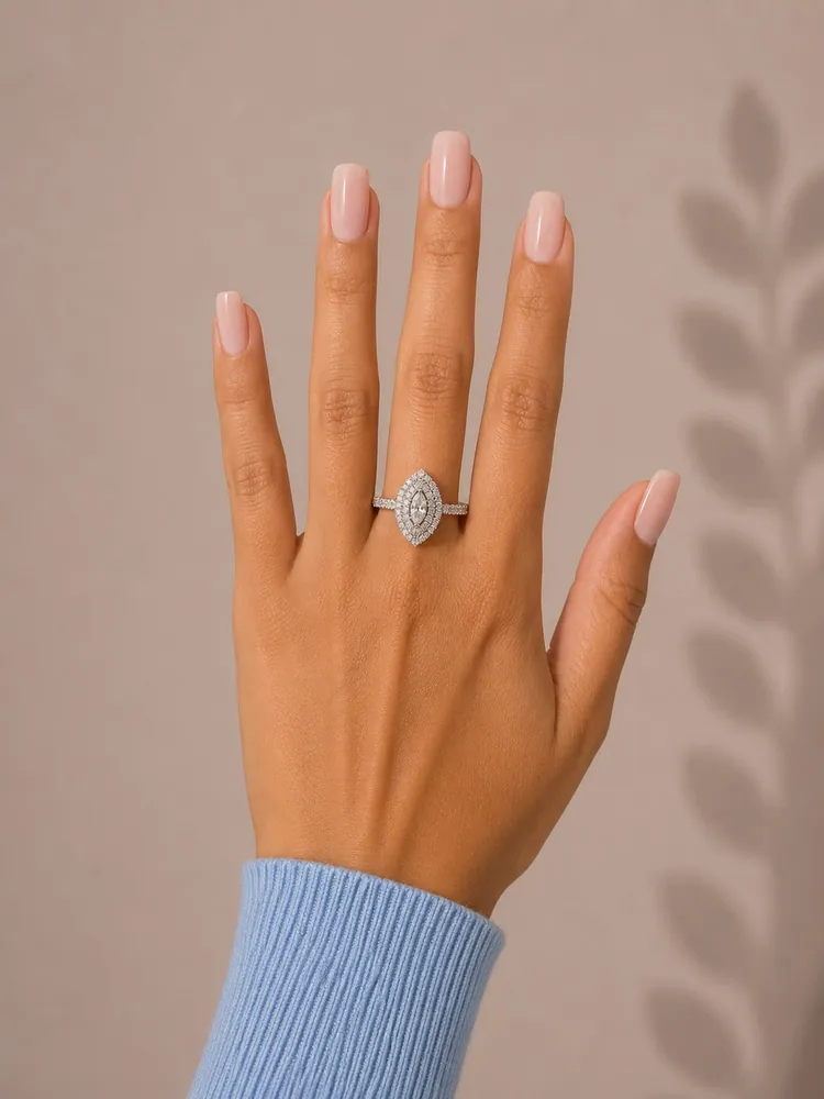 Marquise Diamond Ring